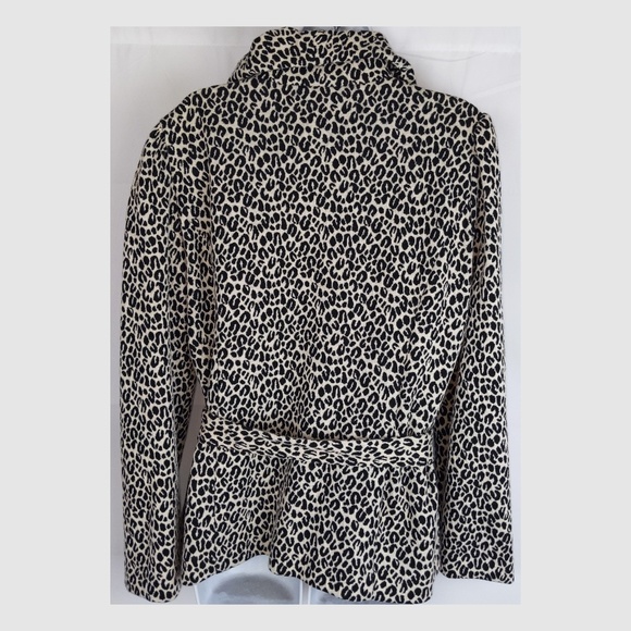 Marisa Christina Large Leopard Print Jacket Large - Picture 3 of 8